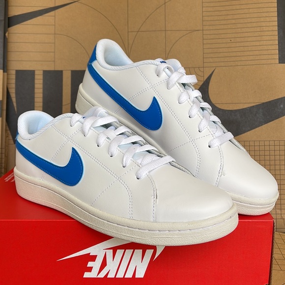 Nike Court Royal 2 Low White / Light Photo Blue Men’s - Picture 6 of 16